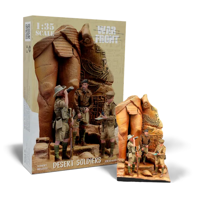 Scale75 Warfront Desert Rats figurka 1/35 resin