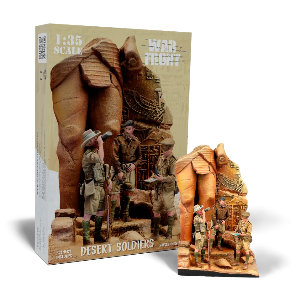 Scale75 Warfront Desert Rats figurka 1/35 resin