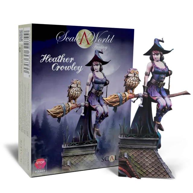 Scale75 Heather Crowley figurka 75 mm resin čarodějnice