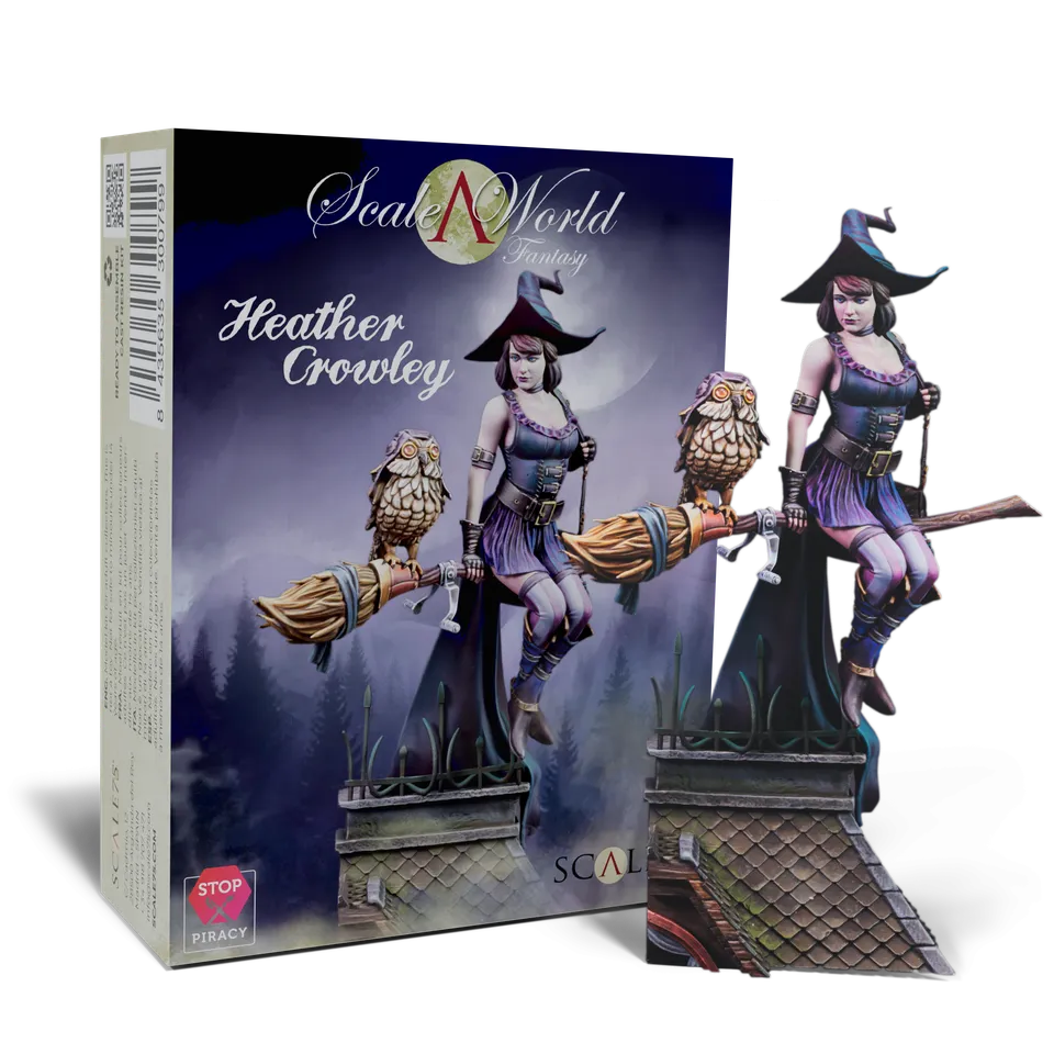 Scale75 Heather Crowley figurka 75 mm resin čarodějnice