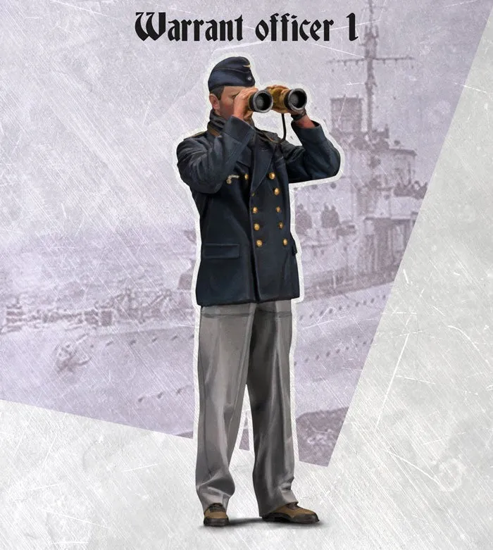 Scale75 Warfront Warrant Officer 1 figurka 1/35 resin