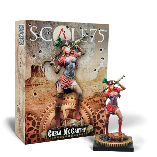 Scale75 Steam Wars Carla McCarthy figurka 75 mm kov