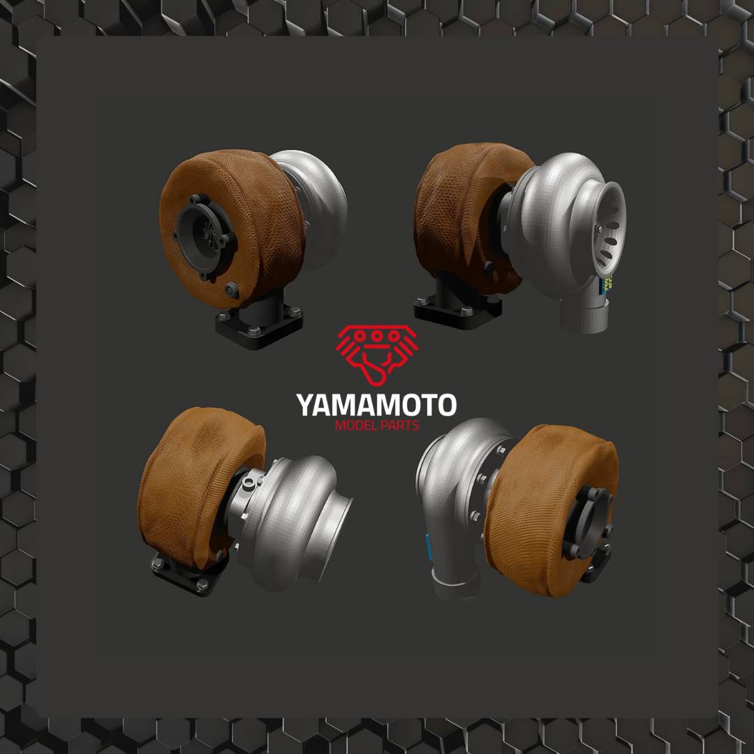 Yamamoto Turbo Kit 4 Cylinder Big Set turbodmychadlo díl