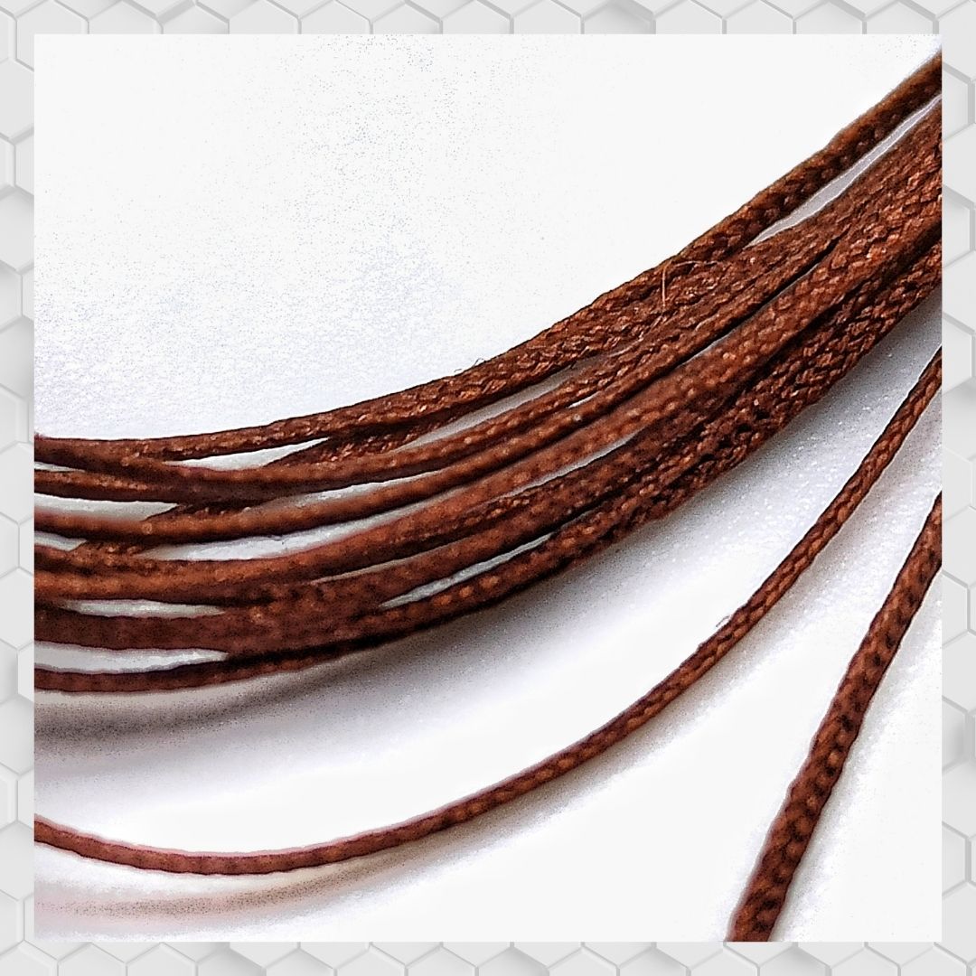Yamamoto Braided Hose Line Brown hadička 0,4 mm 2 m