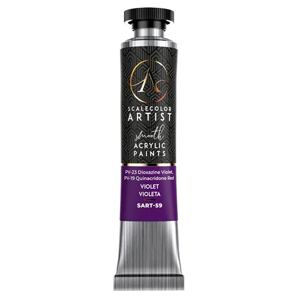 Scale75 Artist Violet akrylová barva 20ml fialová