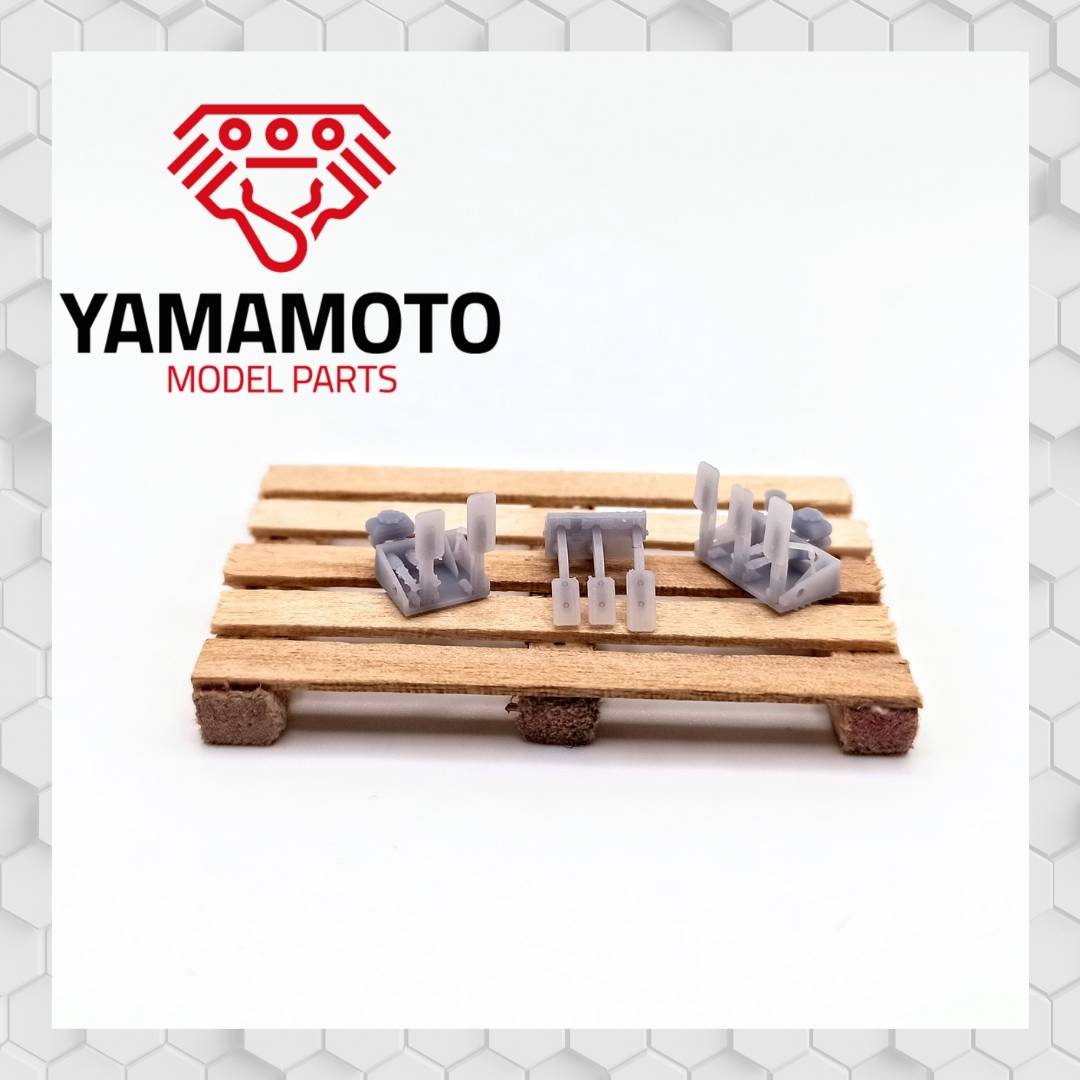 Yamamoto Racing Pedal Box Set pedály do kokpitu resin
