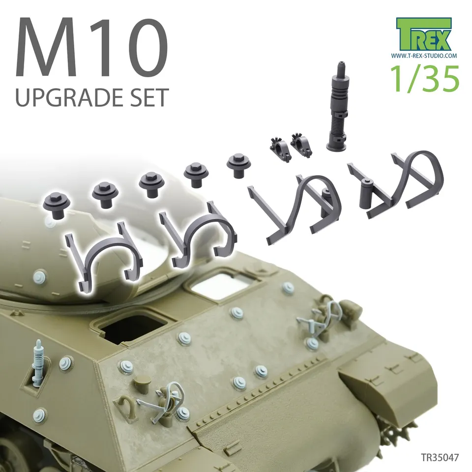 T-Rex Studio TR35047 M10 upgrade set 1/35 3D tisk
