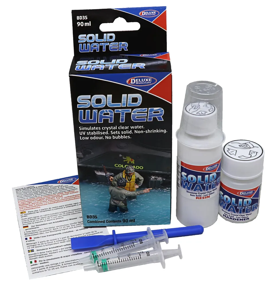 Deluxe Materials Solid Water pryskyřice na vodu 90 ml