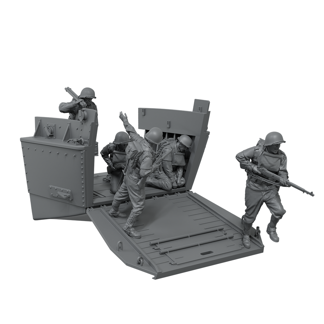 Scale75 The Landing D-Day diorama 1/35 5 figurek