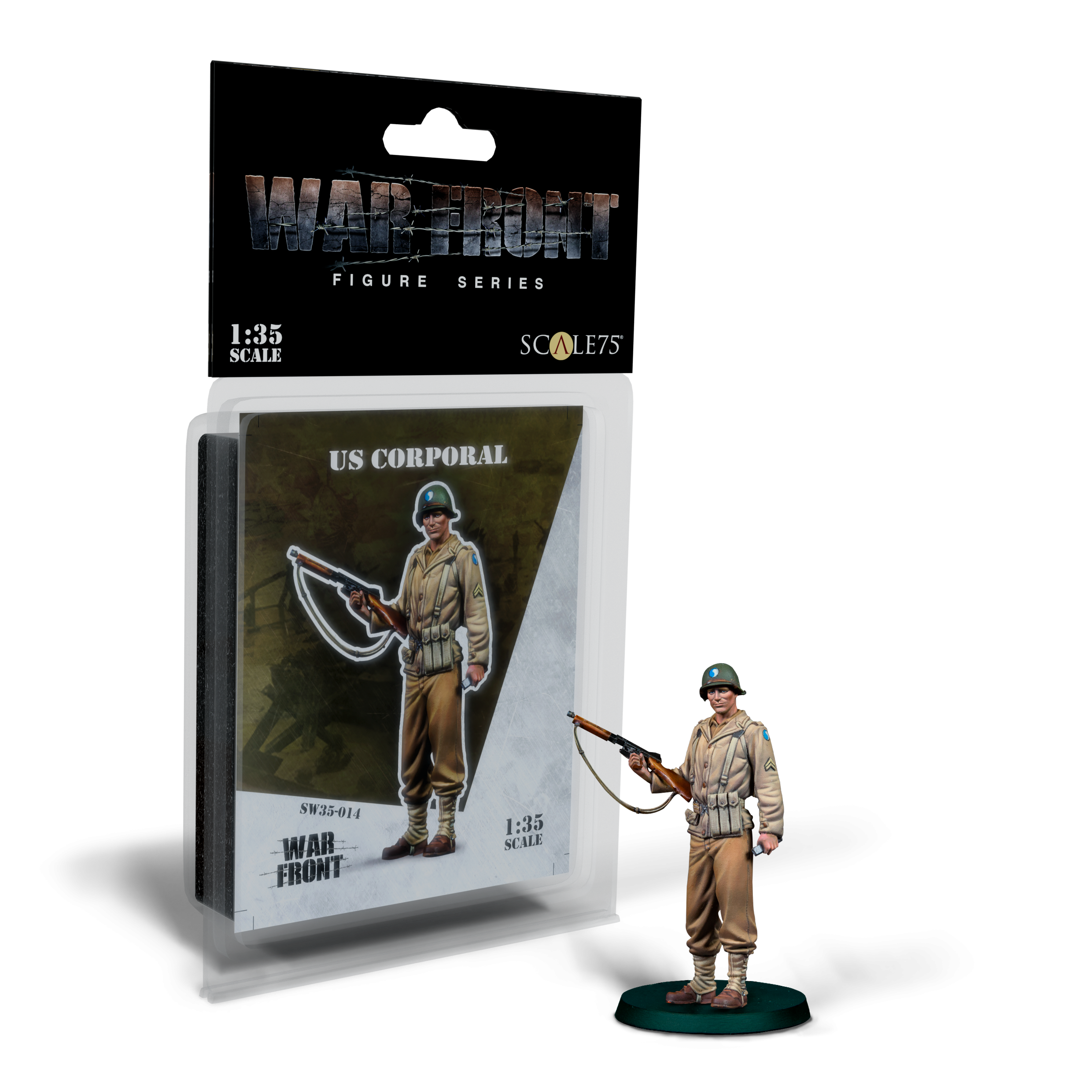 Scale75 Warfront US Corporal figurka 1/35 resinová nenabarvená