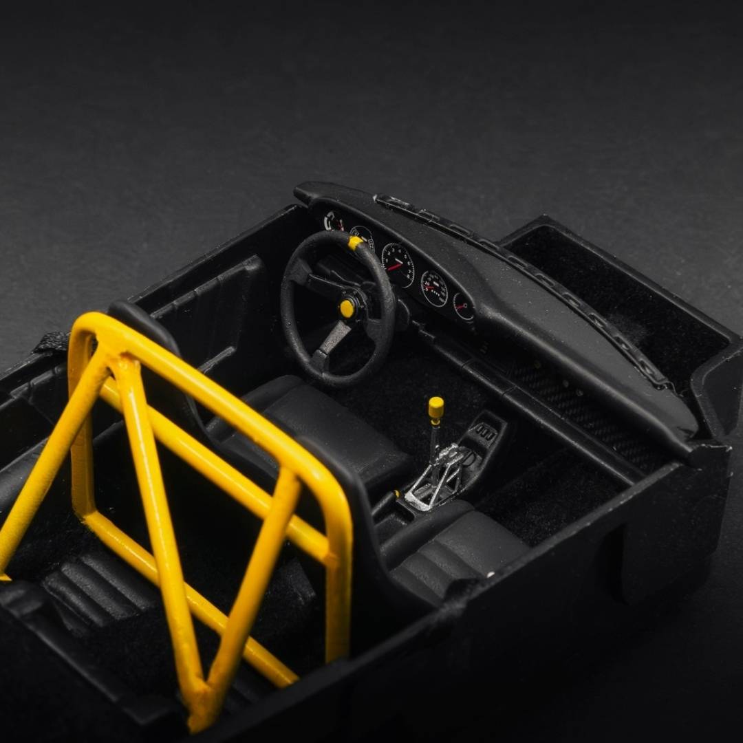 Yamamoto Model Parts Sport Steering Wheel volanty sada 3D tisk
