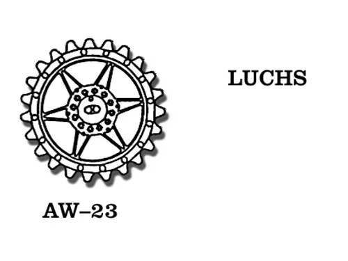 Friulmodel AW-23 Luchs kovová hlaveň 1/35