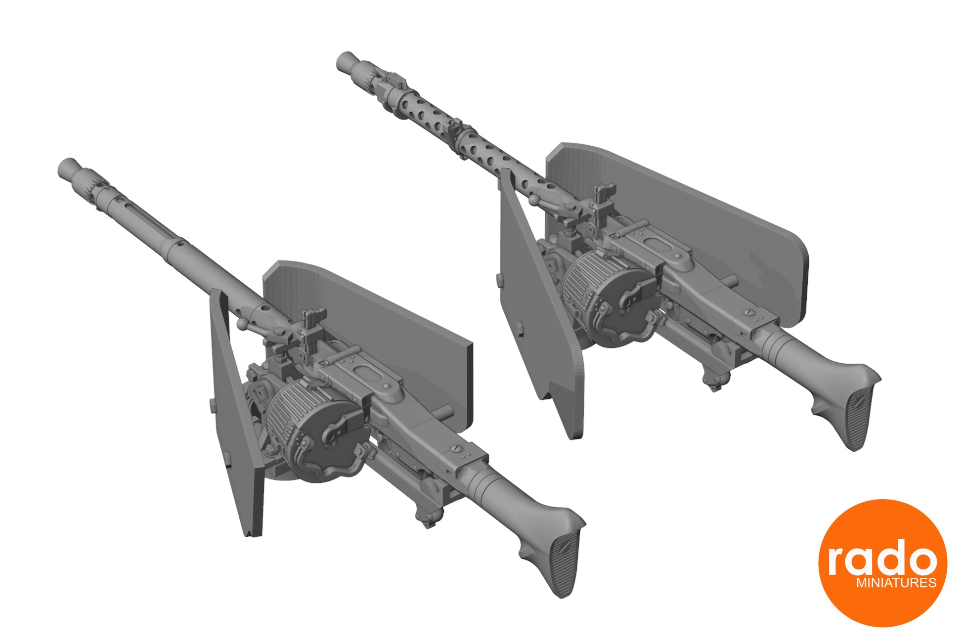 Rado Miniatures 35S88 kulomety MG34 1/35 2 ks
