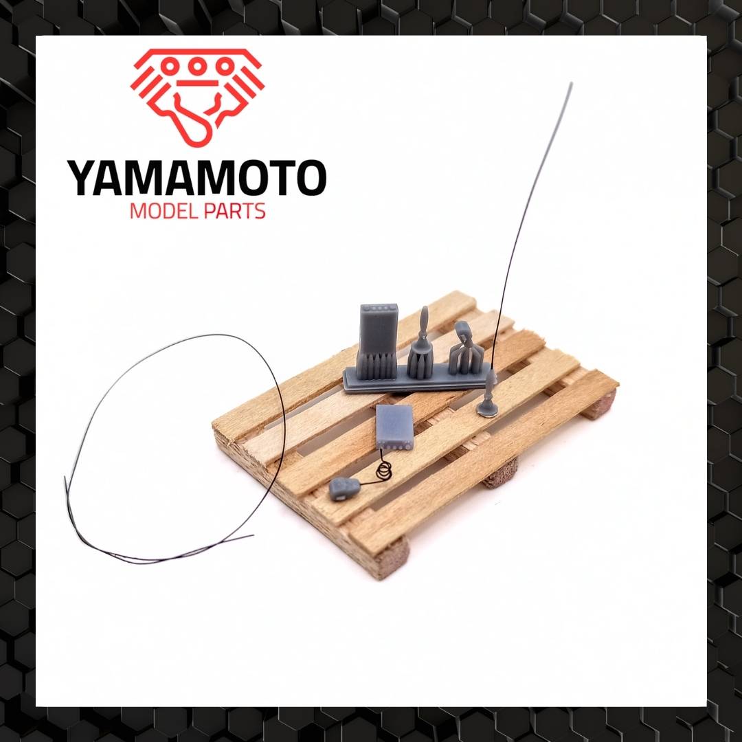 Yamamoto Model Parts CB Radio resinový doplněk