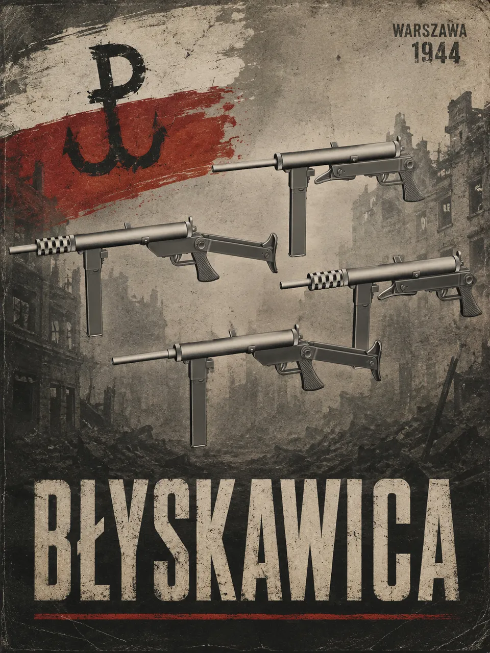 Rado Miniatures 35S106 samopaly Błyskawica 1/35 12ks
