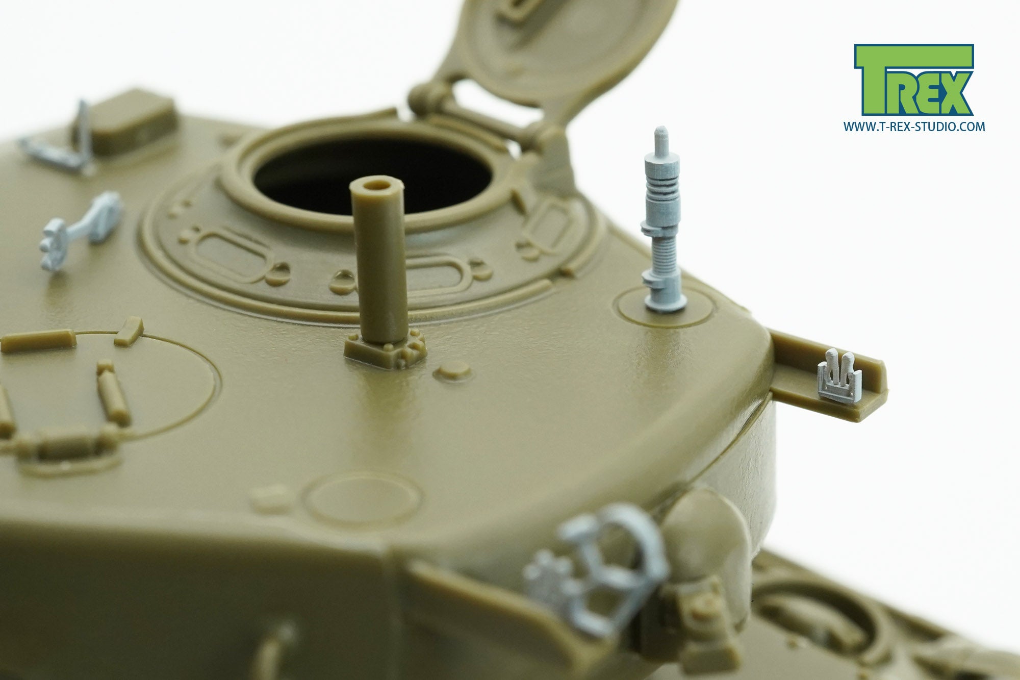 T-Rex Studio M4A3E8 Upgrade Set doplňková sada 1/48 3D tisk
