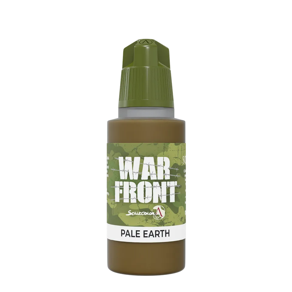 Scale75 Warfront Pale Earth akrylová barva 17 ml matná