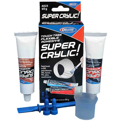 Deluxe Materials Super Crylic AD23 akrylové lepidlo 60 g houževnaté