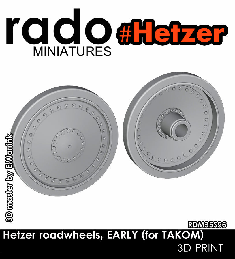Rado Miniatures 35S96 kola Hetzer Early 1/35