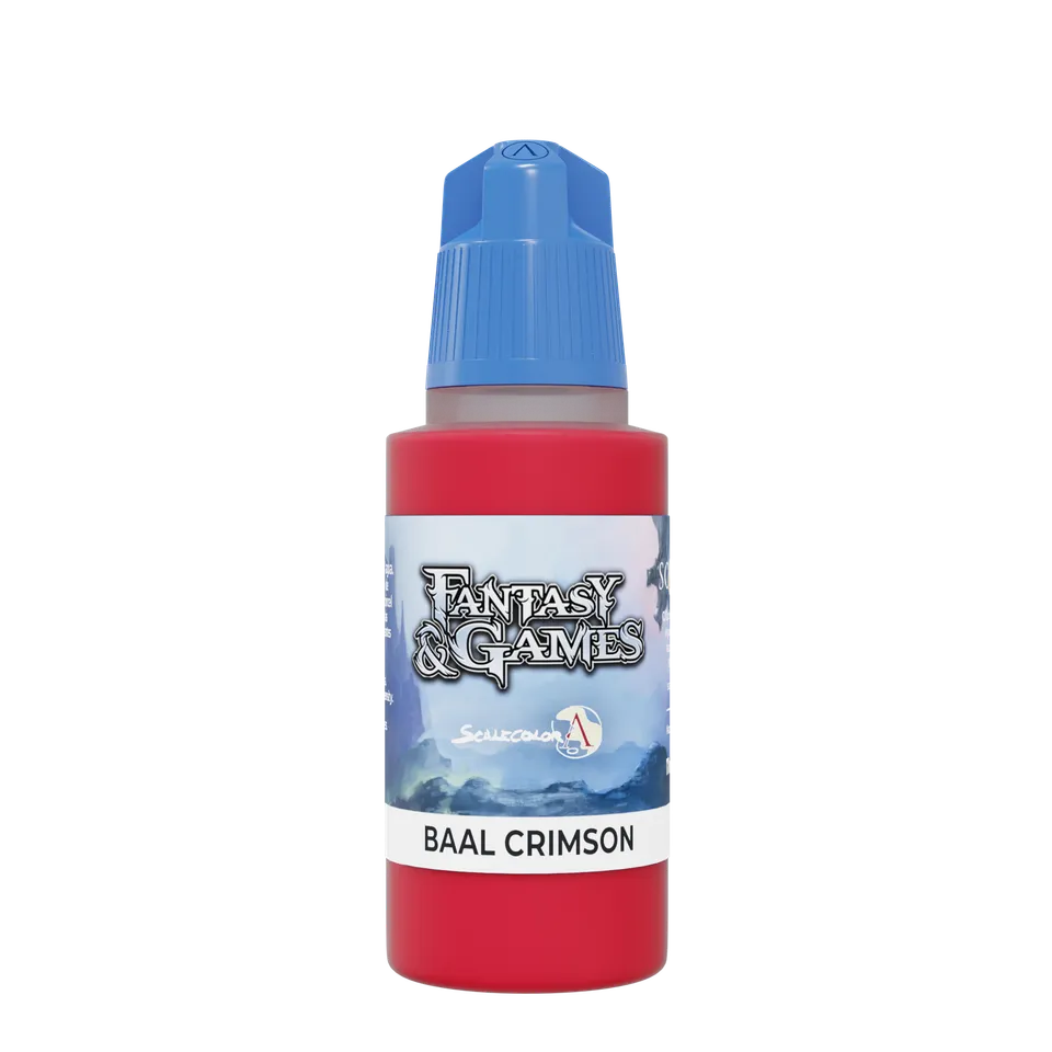 Scale75 Baal Crimson barva 17 ml saténová odolná