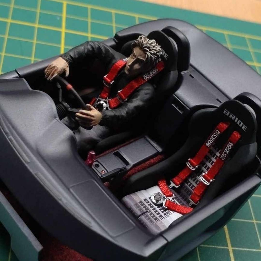 Yamamoto Racing Seatbelts 4-points černočervené pásy