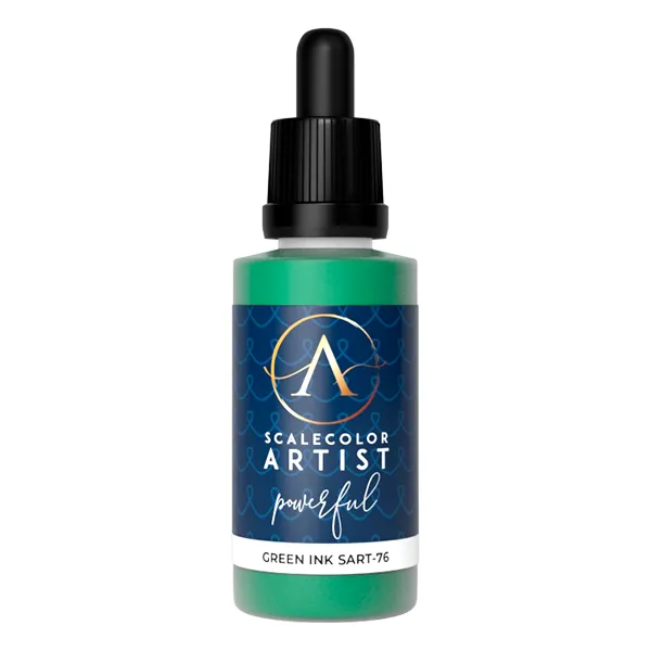 Scale75 Green Ink inkoust 20 ml zelený saténový