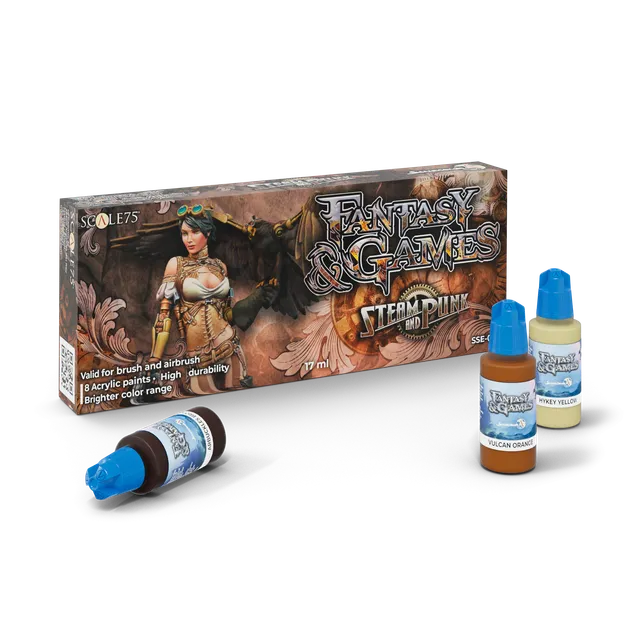 Scale75 Fantasy Steam and Punk sada barev steampunk