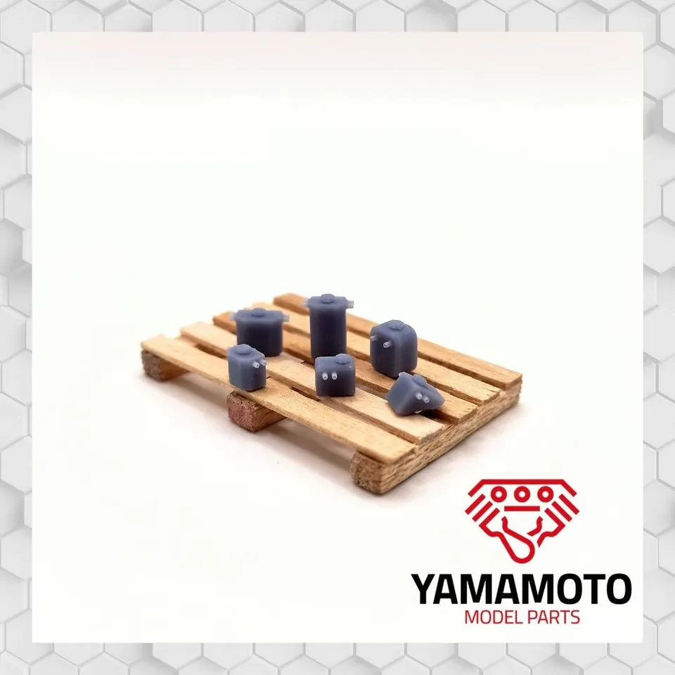 Yamamoto Model Parts Fluid Tank Set nádržky pro modely 3D tisk