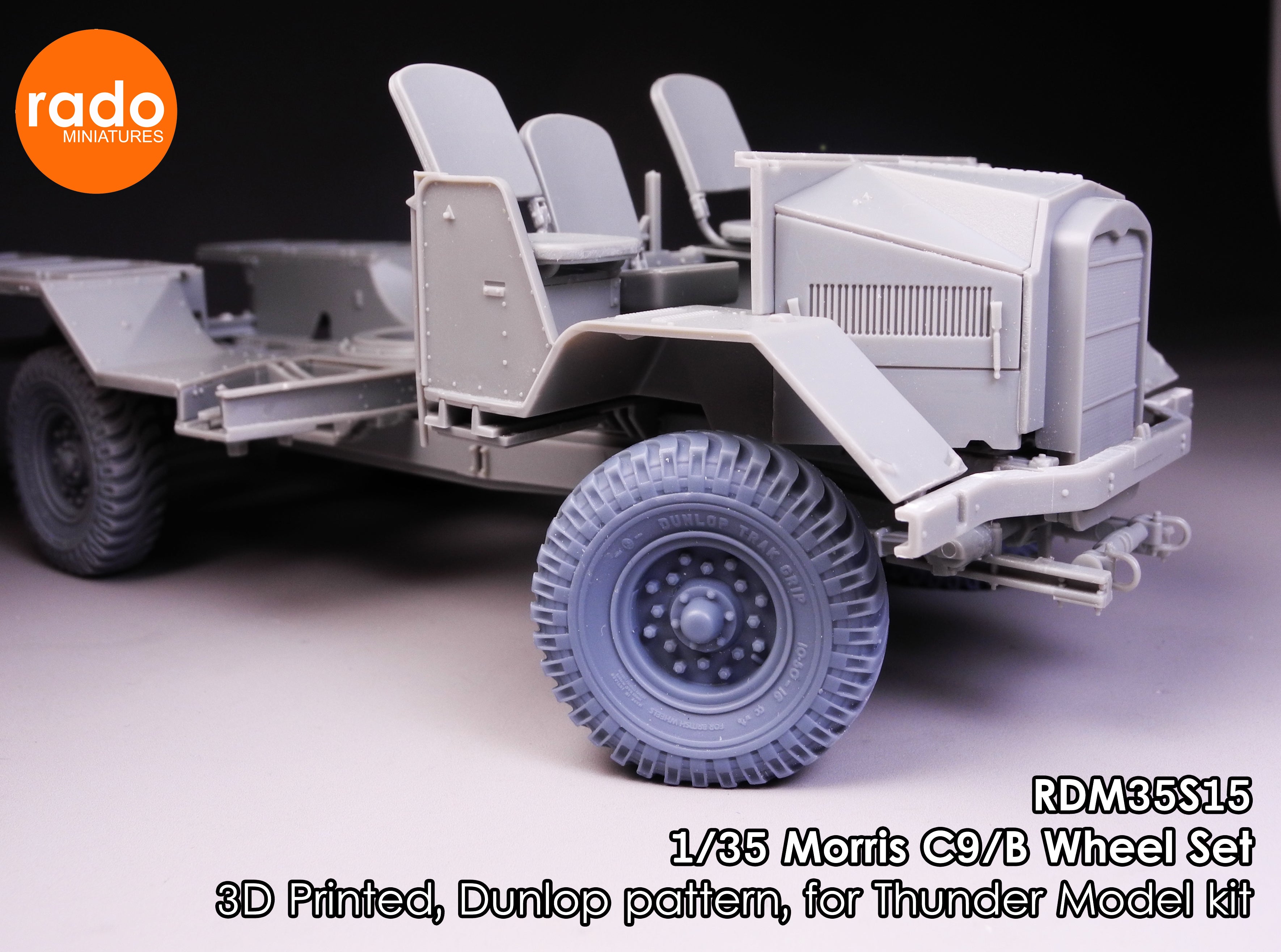 Rado Miniatures RDM35S15 kola Morris C9/B 1/35
