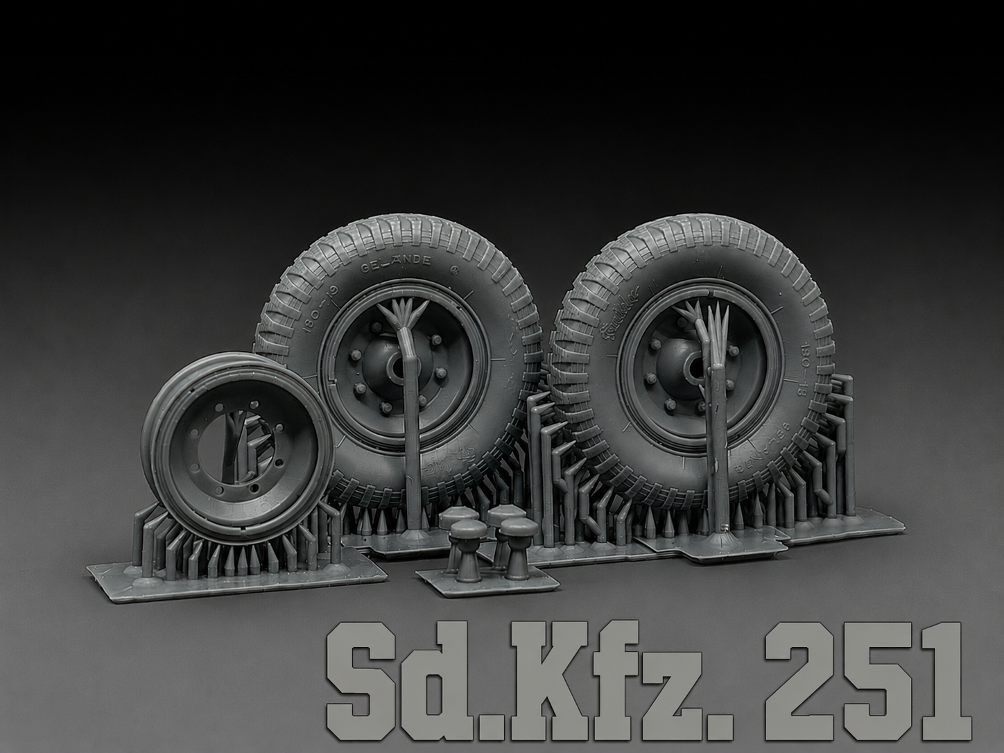 Rado Miniatures RDM35S78 kola Sd.Kfz.251 Fulda 1/35