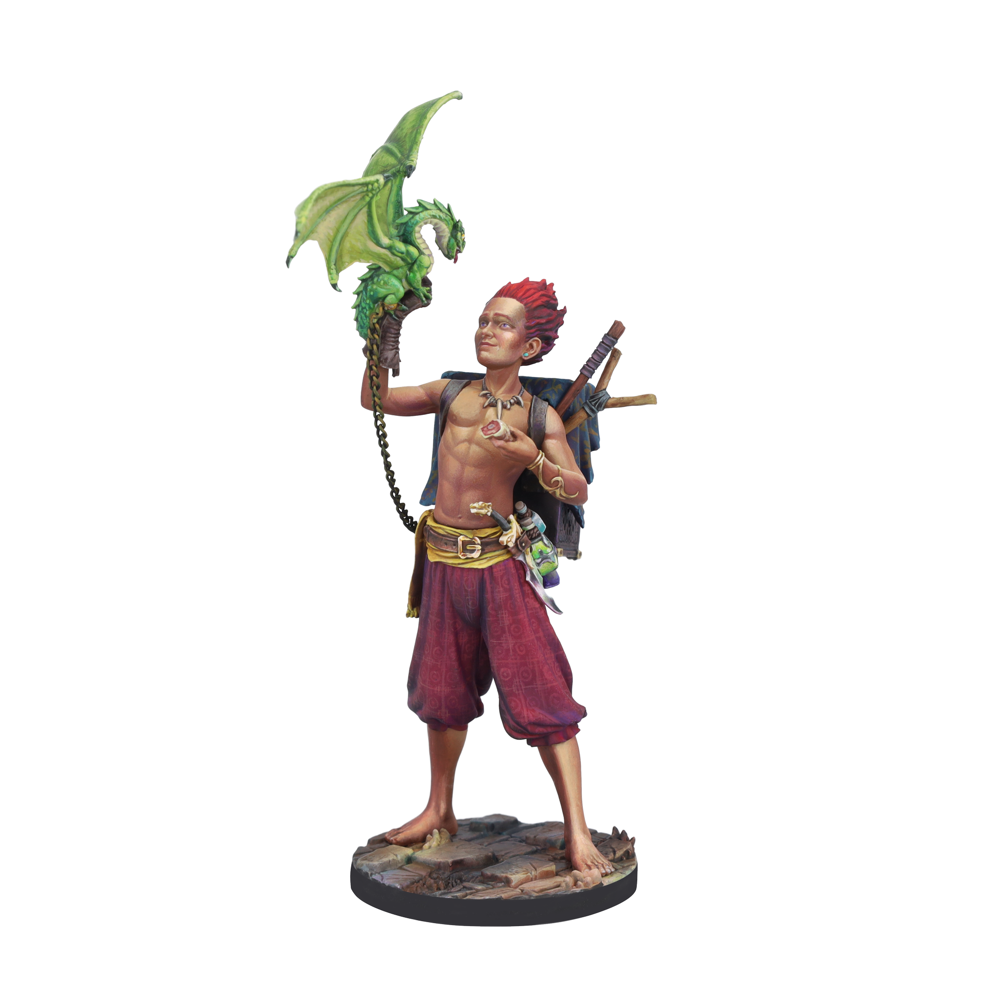 Scale75 Ulhú Dragon Trainer figurka 1/24 nenabarvená