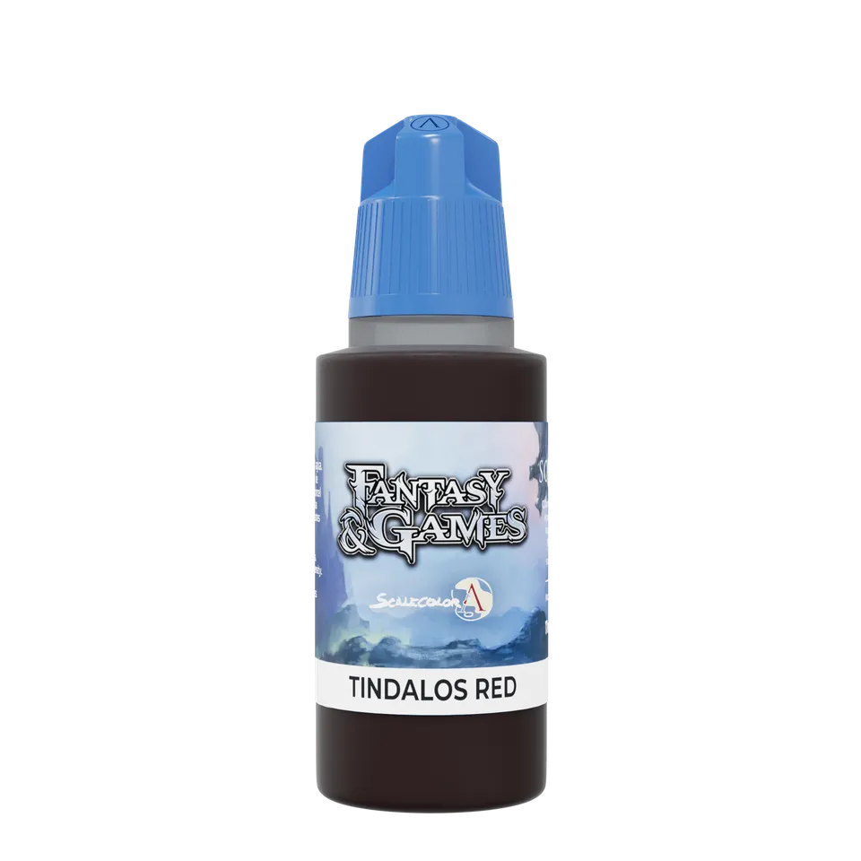 Scale75 Tindalos Red akrylová barva 17 ml saténová