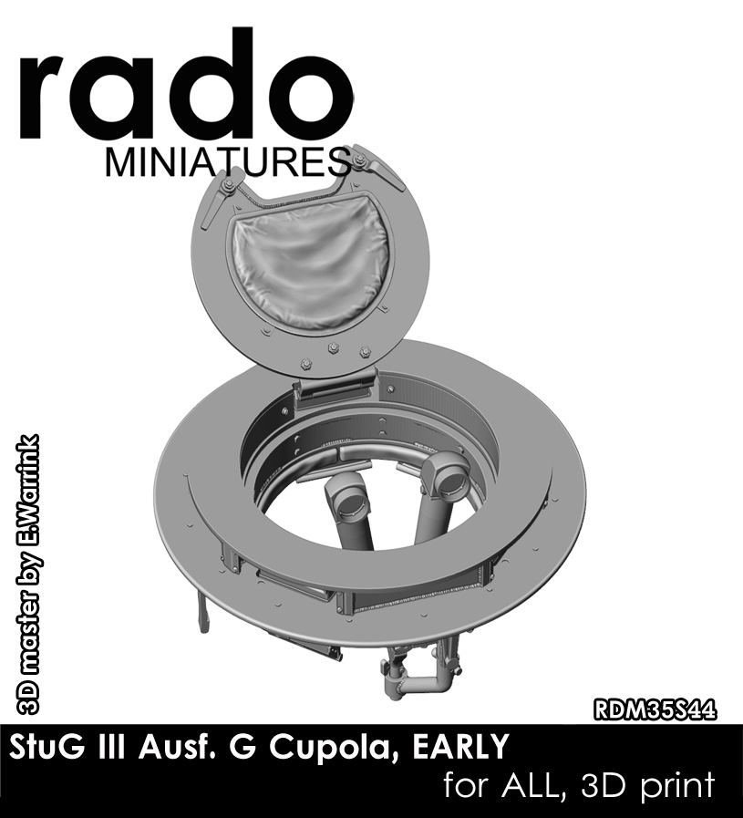 Rado Miniatures RDM35S44 kopule StuG III/IV 1/35