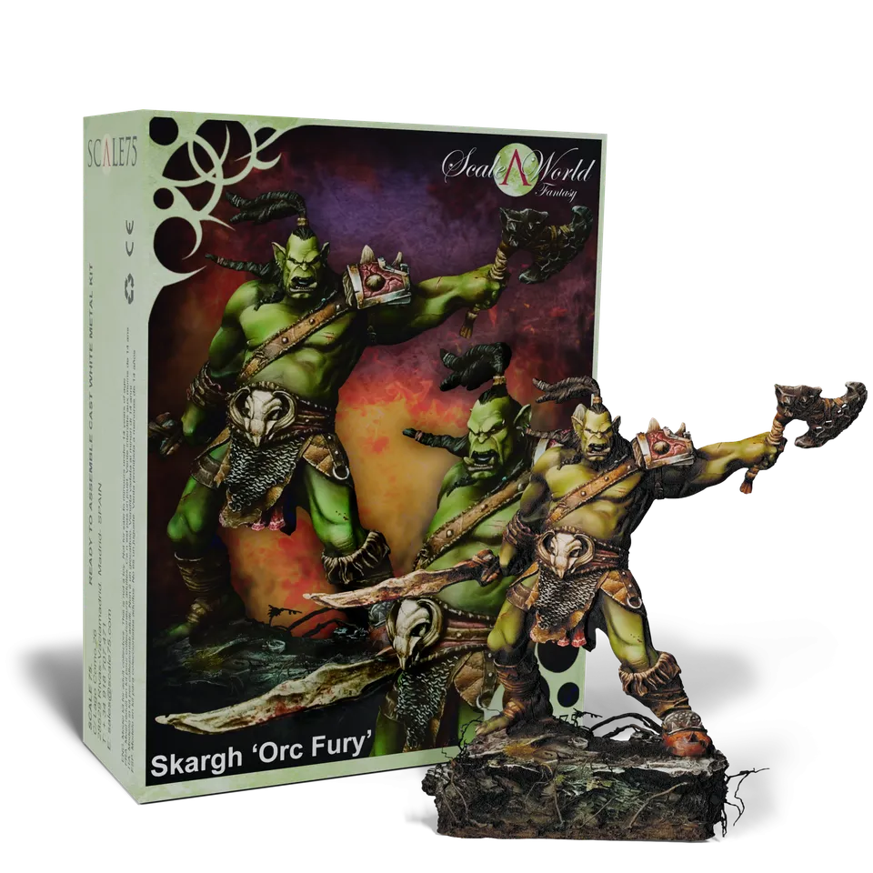Scale75 Shargh Orc Fury resinová figurka nenabarvená