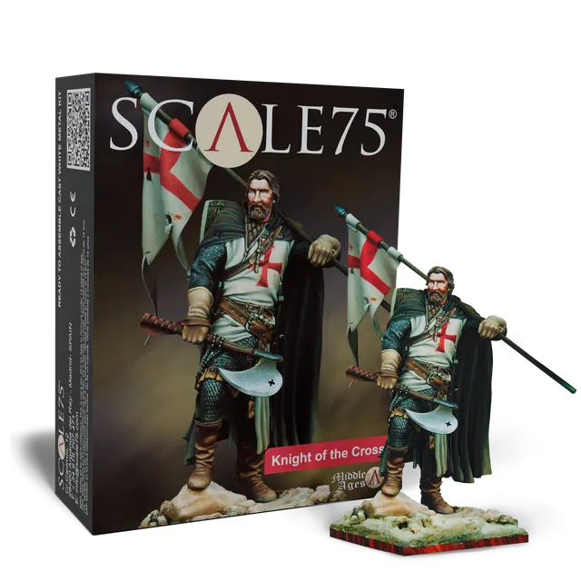 Scale75 Knight of the Cross figurka středověk nenabarvená