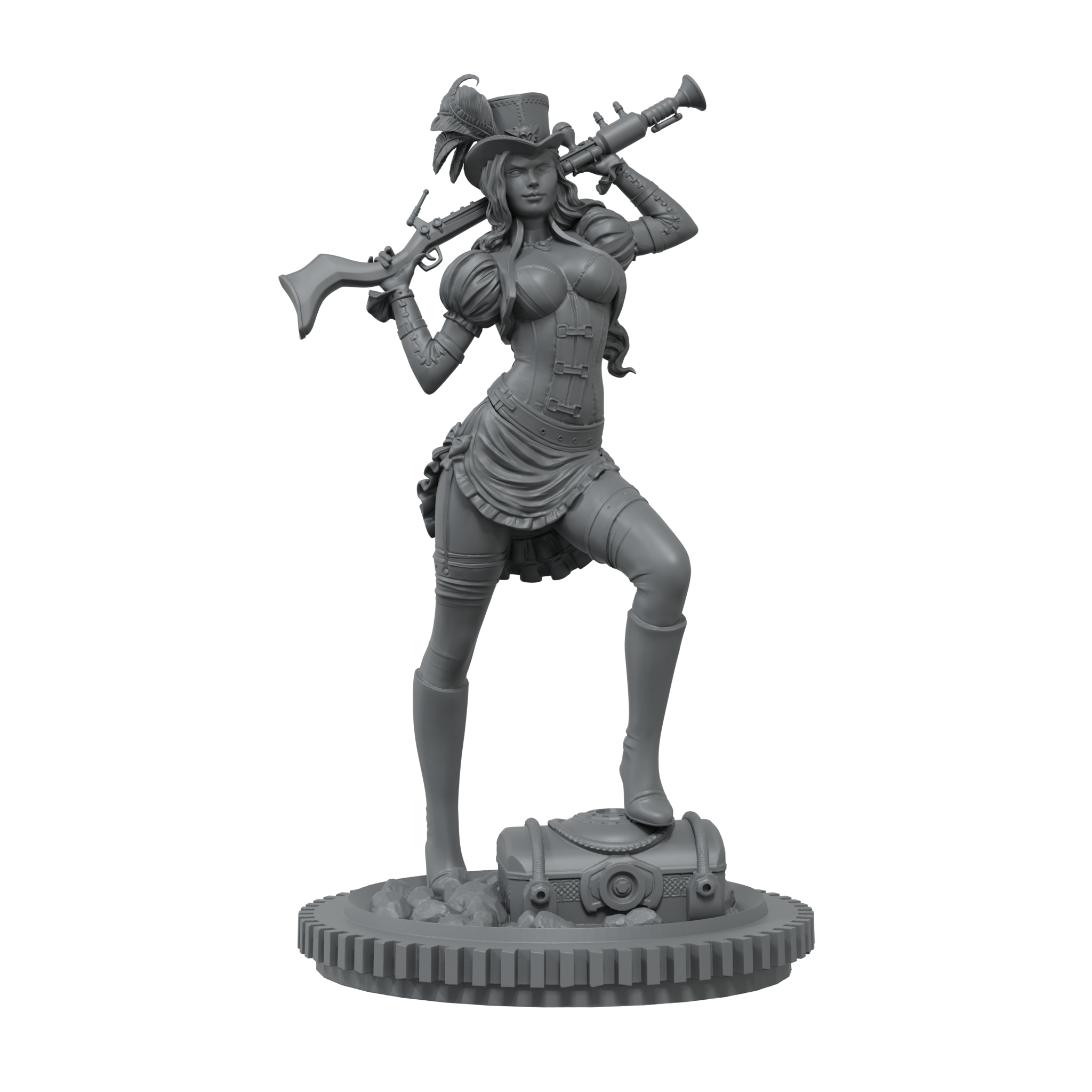 Scale75 Carla McCarthy figurka 35mm white metal nenabarvená