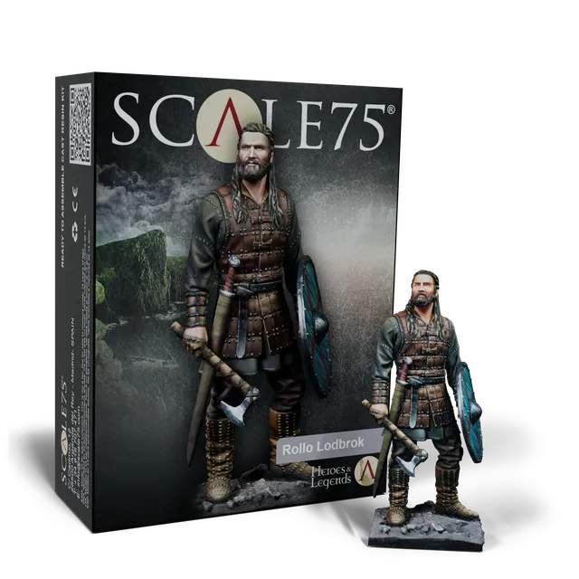 Scale75 Heroes Roll Lodbrok figurka 75 mm nenabarvená