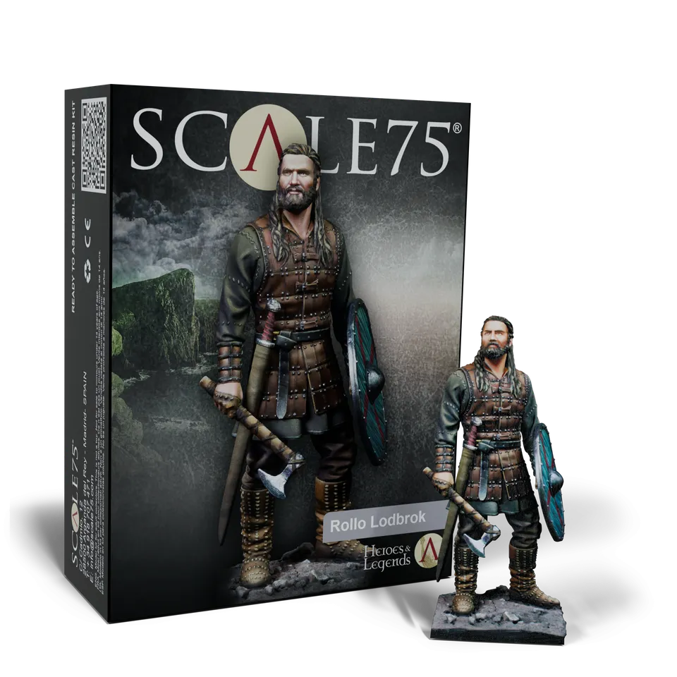 Scale75 Heroes Roll Lodbrok figurka 75 mm nenabarvená
