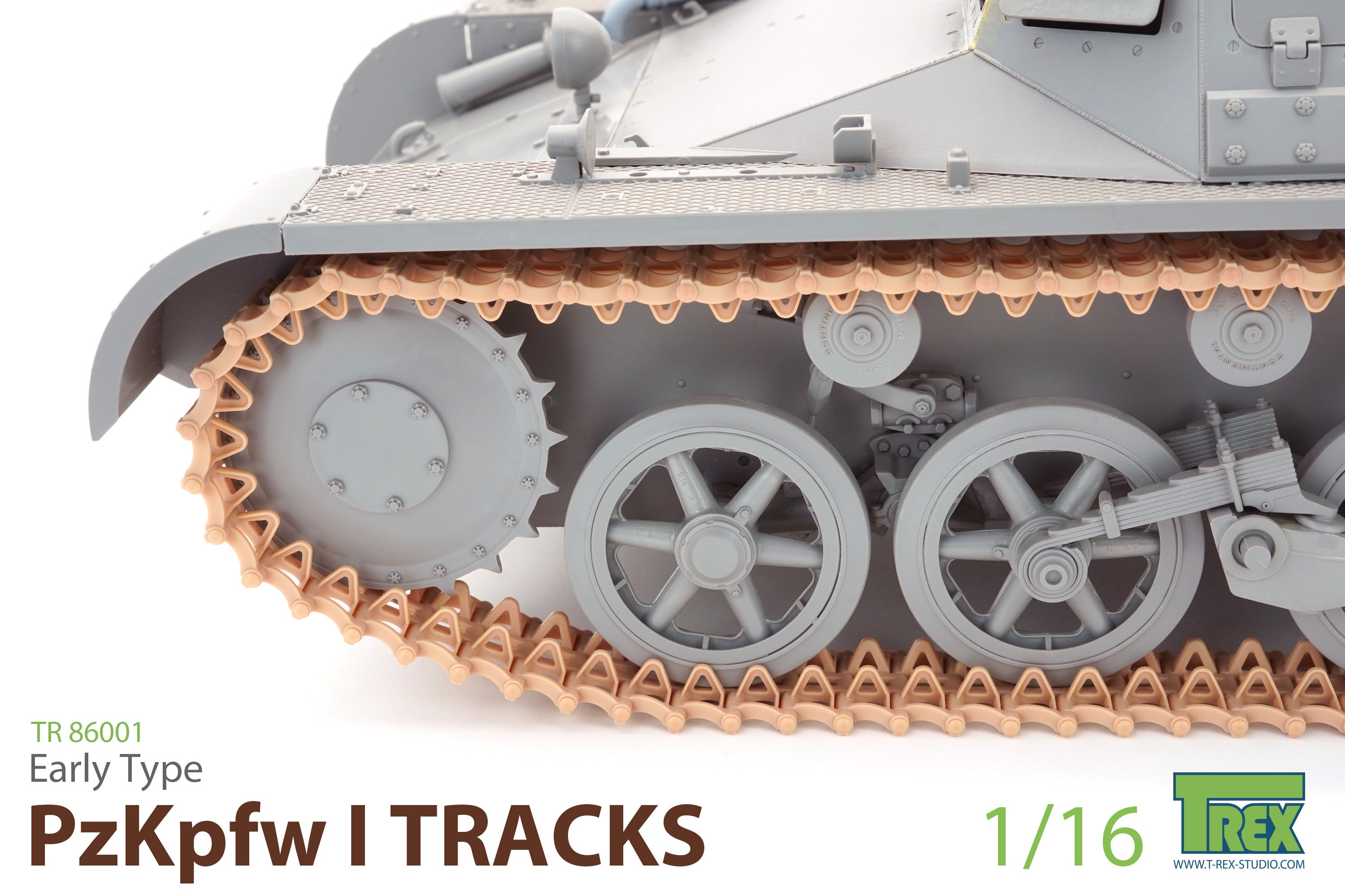 T-Rex Studio TR86001 pásy PzKpfw I Ausf.A 1/16 early