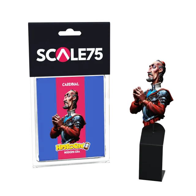 Scale75 Cardinal busta 1/12 nenabarvená resinová