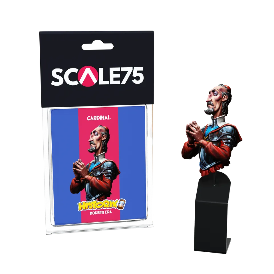 Scale75 Cardinal busta 1/12 nenabarvená resinová