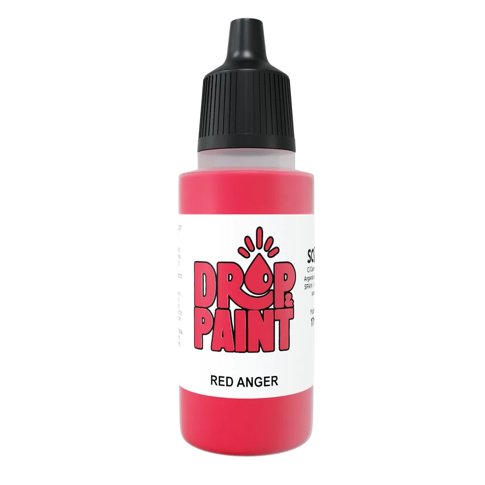 Scale75 Red Anger akrylova barva 17 ml cervena