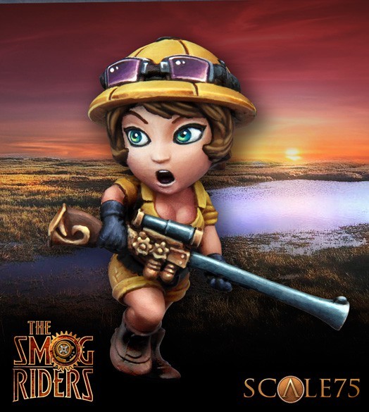 Scale75 The Smog Riders Jane Copperpot chibi figurka 35 mm