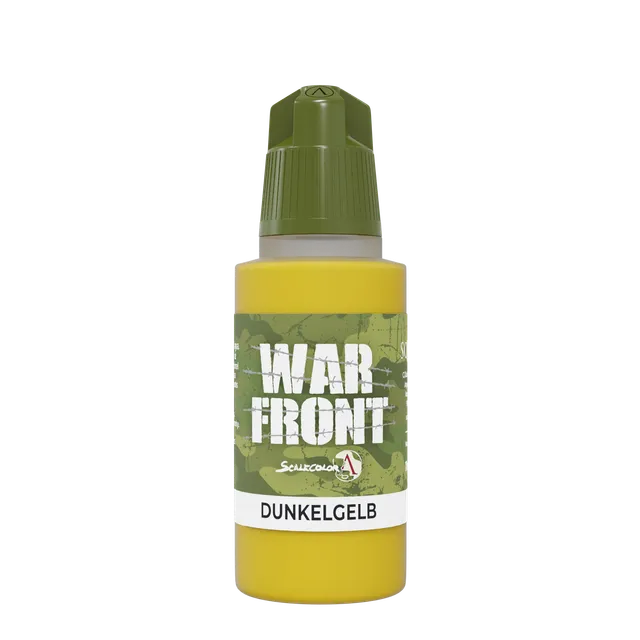 Scale75 Warfront Dunkelgelb akrylová barva 17 ml matná