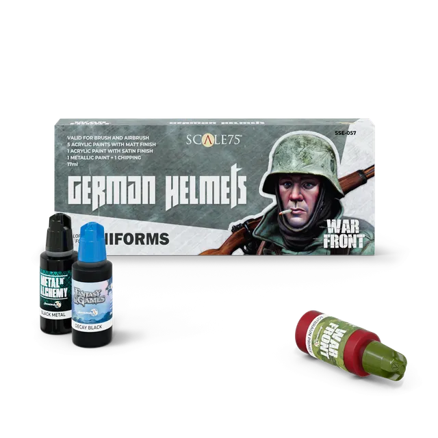 Scale75 Warfront German Helmets sada barev 8 ks