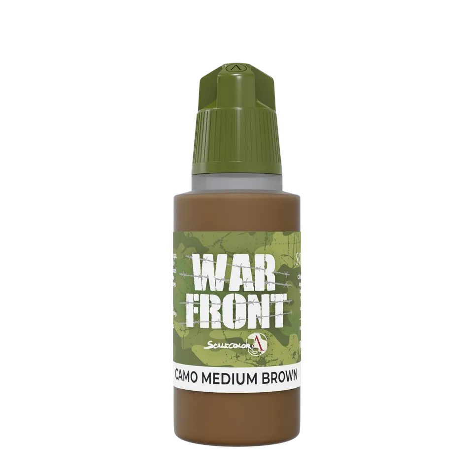 Scale75 Warfront Camo Medium Brown barva 17ml mat