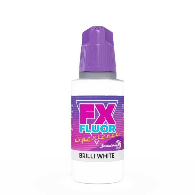 Scale75 Brilli White akrylová barva 17 ml UV svítící