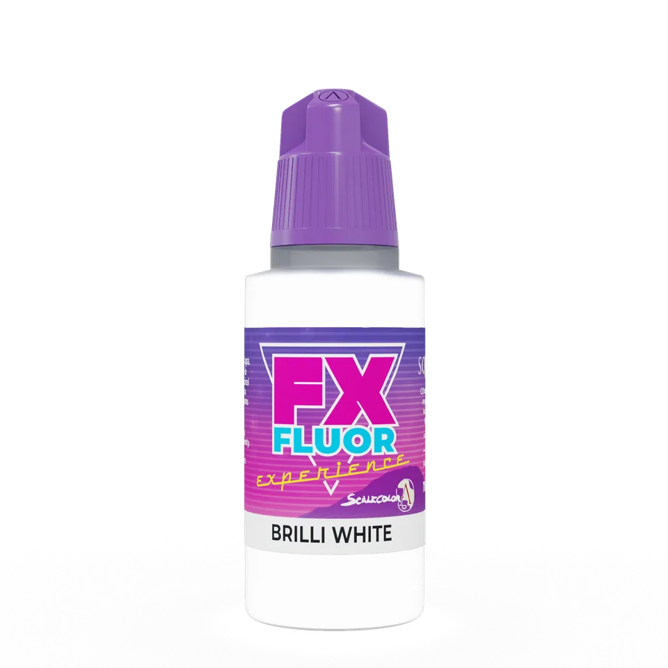 Scale75 Brilli White akrylová barva 17 ml UV svítící