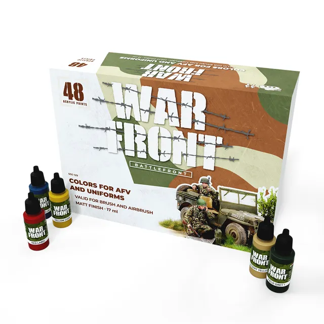 Scale75 Warfront Battlefront sada akrylových barev