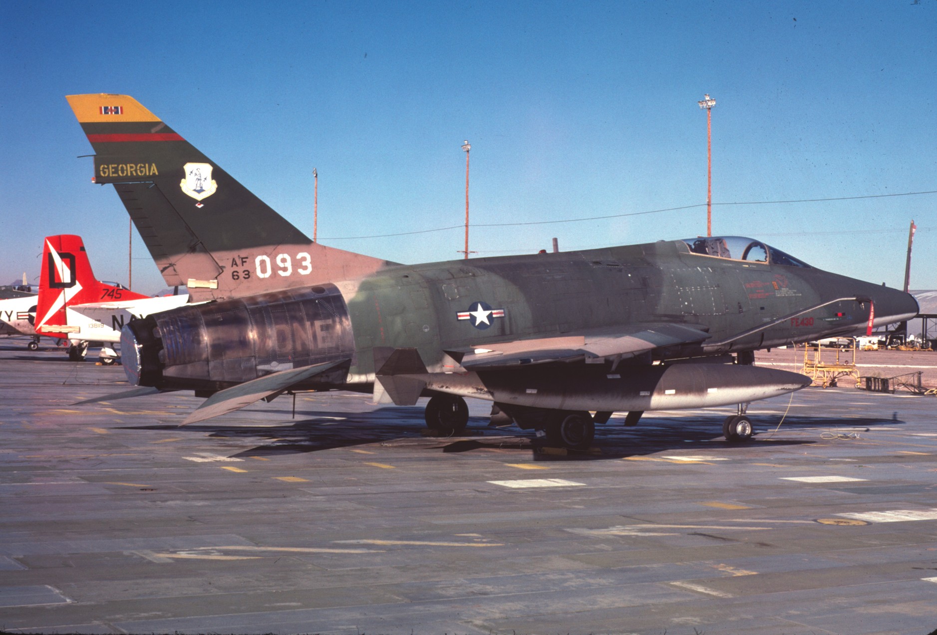 CAM PRO P32-015 obtisky 1/32 F-100D Georgia ANG